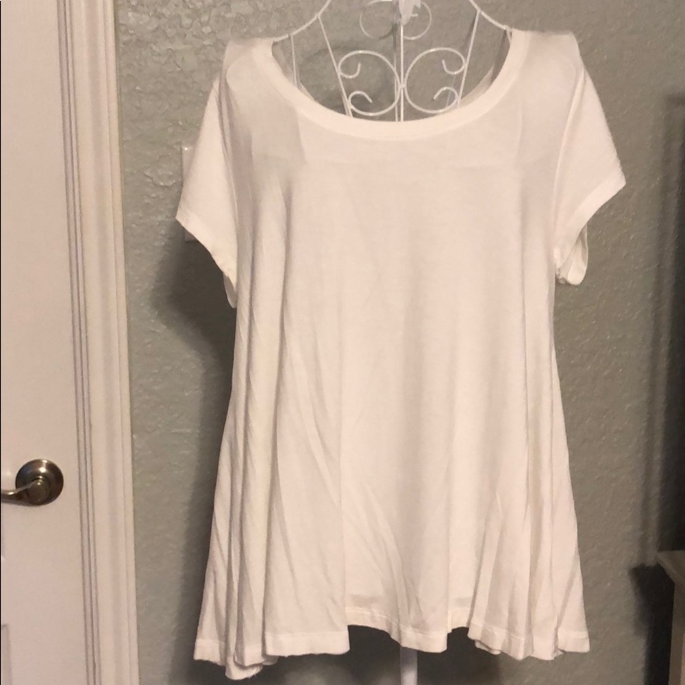 White swing top